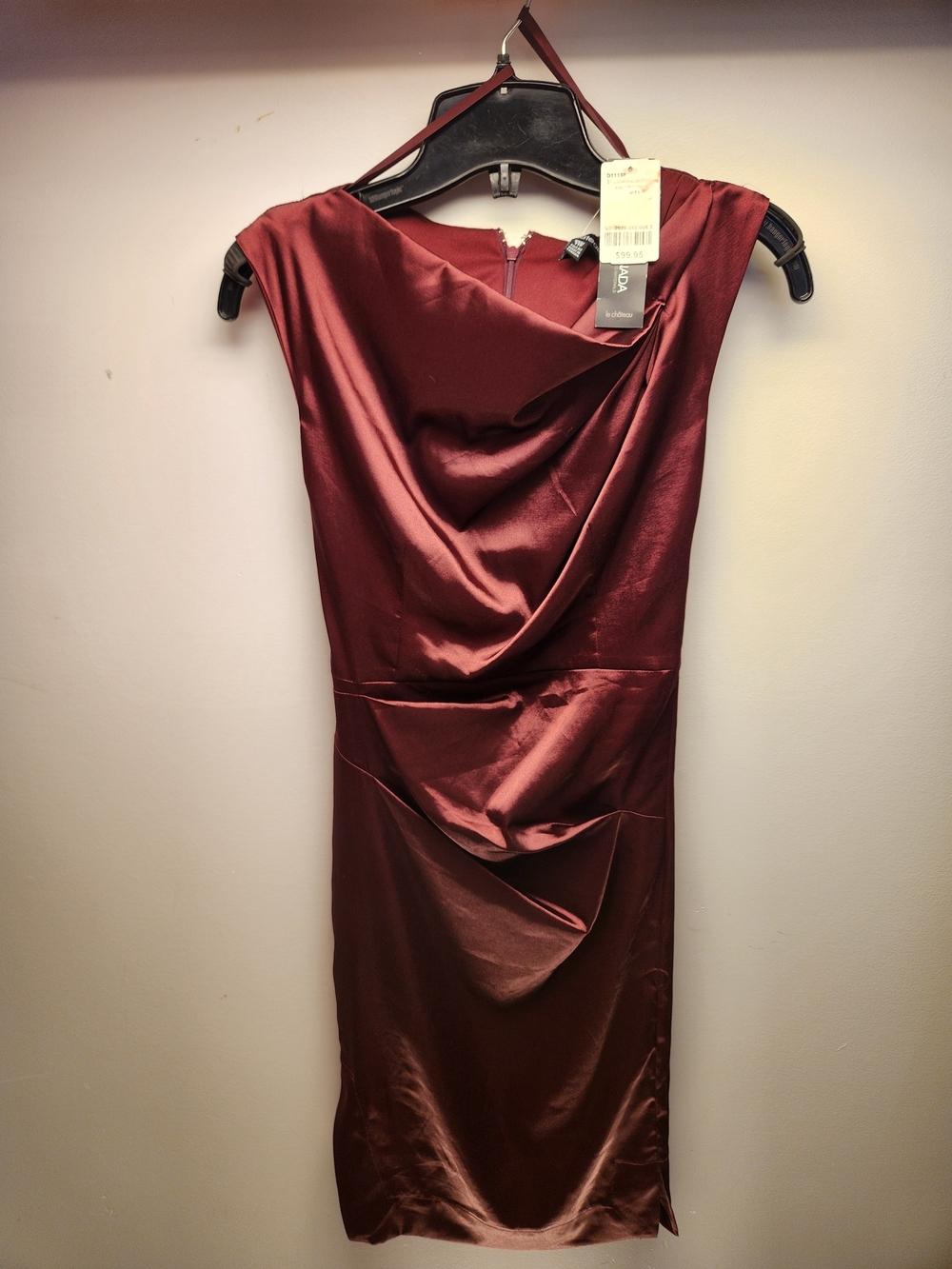 Satin Sheath Dress - Fall 2012 Line
